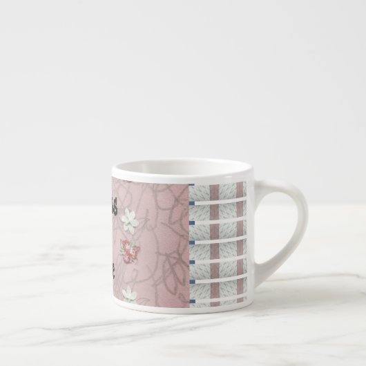 Kunst van de liefde drie espresso kop (Rechts)