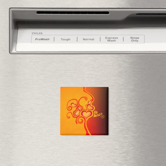 Kunst van de liefde magneet (Insitu (Vaatwasser))