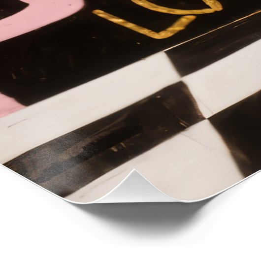 Kunst van de liefde perfect poster (Hoek)