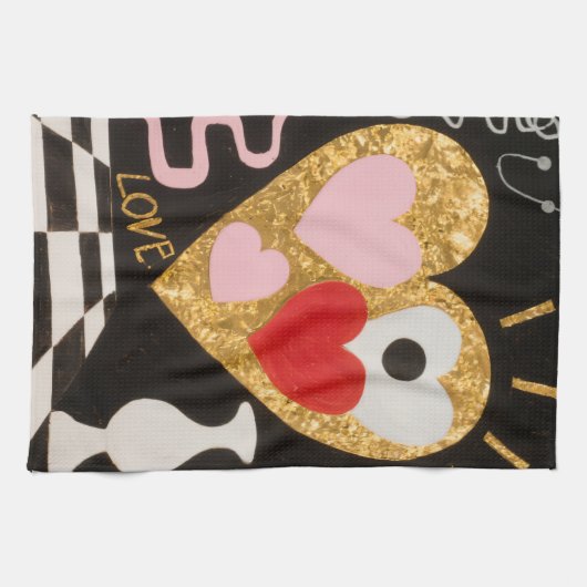 Kunst van de liefde theedoek (Horizontaal)