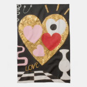 Kunst van de liefde theedoek (Verticaal)