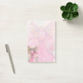 Kunst van de lieve bloemenfeeën post-it® notes (Kantoor)