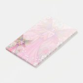 Kunst van de lieve bloemenfeeën post-it® notes (Schuin)