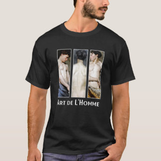 Kunst van de Man Mannelijke Figuur Kunst Heren T-S T-shirt