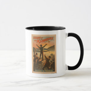 Kunst van de mijnbouw Klondike "Land of Promise" Mok