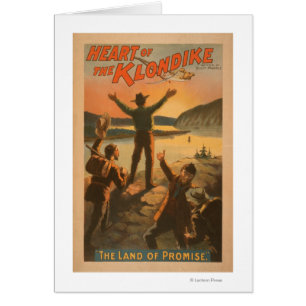 Kunst van de mijnbouw Klondike "Promise Land"