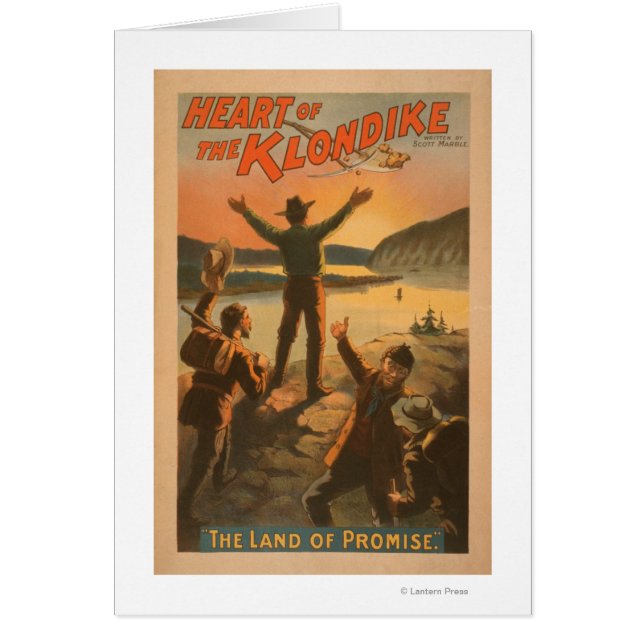 Kunst van de mijnbouw Klondike "Promise Land" (Voorkant)
