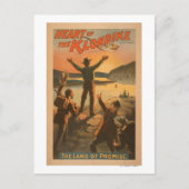Kunst van de mijnbouw Klondike "Promise Land" Briefkaart (Voorkant)