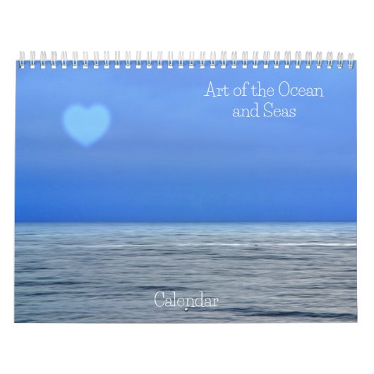 Kunst van de oceaan en Zeeen Kalender (Hoes)