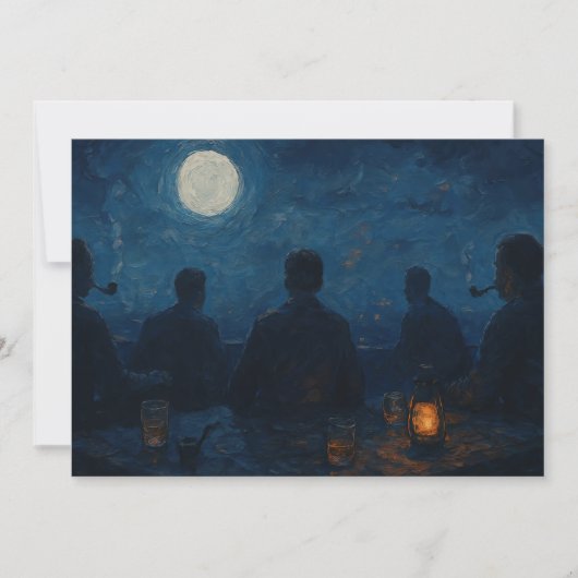Kunst van de Pijp (Geluk #4) Feestdagenkaart (Voorkant)