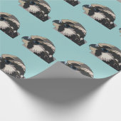 Kunst van de Slechtvalk Vogel Cadeaupapier (Hoek)