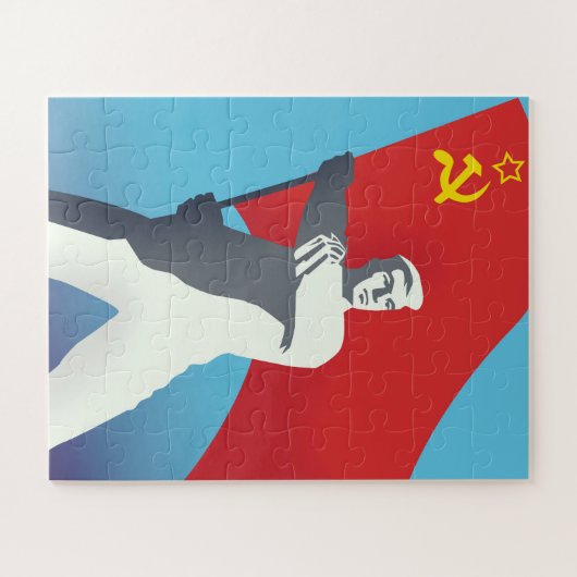  kunst van de Sovjet-Unie. Legpuzzel (Horizontaal)