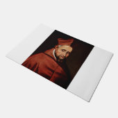 Kunst van de St. Robert Bellarmine Romeinse biblio Deurmat (Schuin)