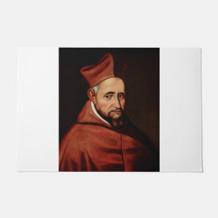 Kunst van de St. Robert Bellarmine Romeinse biblio Deurmat