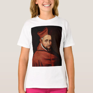 Kunst van de St. Robert Bellarmine Romeinse biblio T-shirt