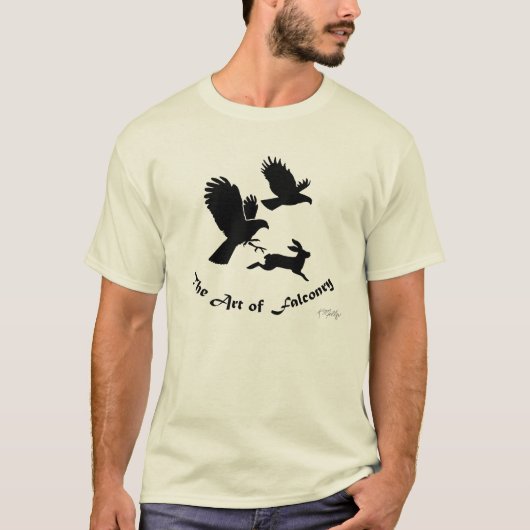 Kunst van de valkerij - Harris Haviken T-shirt (Voorkant)
