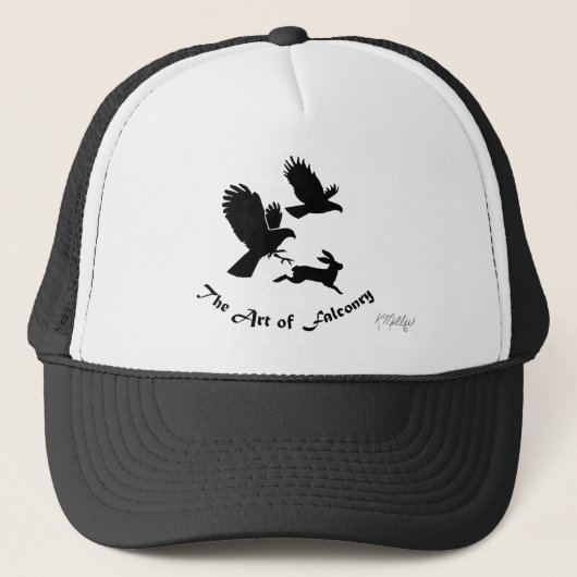 Kunst van de valkerij - Harris Haviken Trucker Pet (Voorkant)
