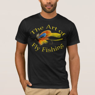 Kunst van de vliegvisserij t-shirt