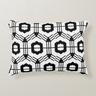 Kunst van de week. Vintage geometric background Accent Kussen