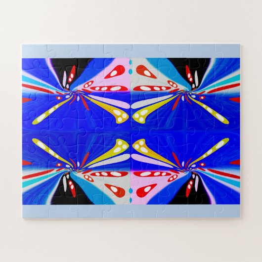 Kunst van de wereld vol wonderen legpuzzel (Horizontaal)