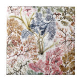 Kunst van de Zuurzijde van zeewier Tegeltje (Voorkant)