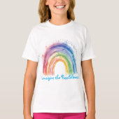 Kunst van Debi, het Shirt van Rainbow Child (Voorkant)