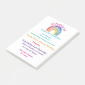 Kunst van Debi, Notitieblok Post-it® Notes (Schuin)