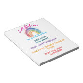 Kunst van Debi, papier Notitieblok (Schuin)