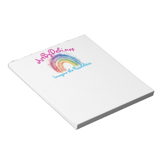 Kunst van Debi, papier Notitieblok (Schuin)