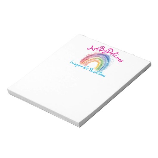 Kunst van Debi, papier Notitieblok (Linkerzijde)