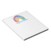 Kunst van Debi, Rainbow Notitieblok (Schuin)