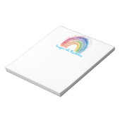 Kunst van Debi, Rainbow Notitieblok (Linkerzijde)