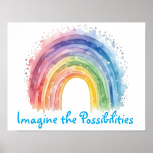 Kunst van Debi, Rainbow Poster