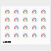 Kunst van Debi, Rainbow Sticker (Vel)