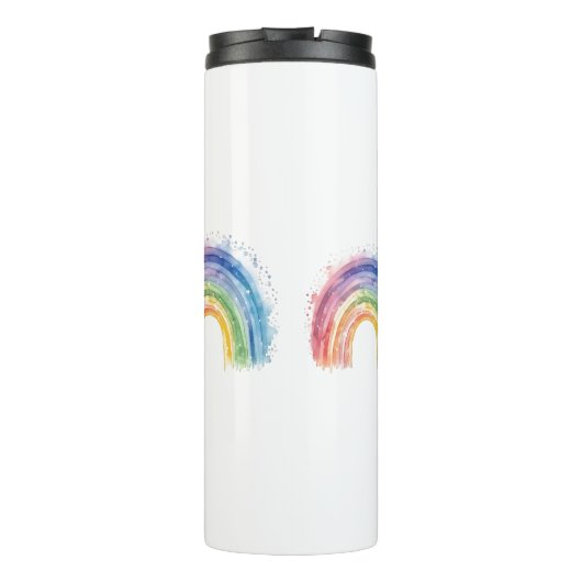 Kunst van Debi, Rainbow Thermosbeker (Achterkant)