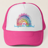 Kunst van Debi, Rainbow Trucker Pet (Voorkant)