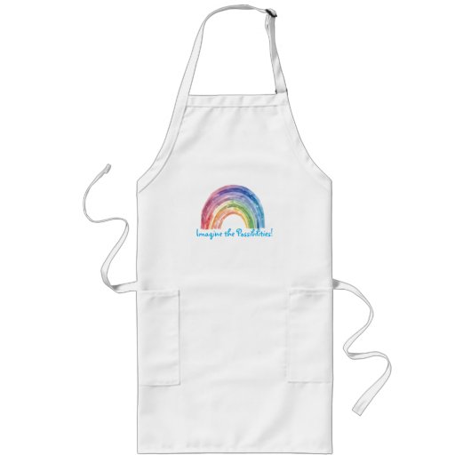 Kunst van Debi, Regenboog Schort (Voorkant)