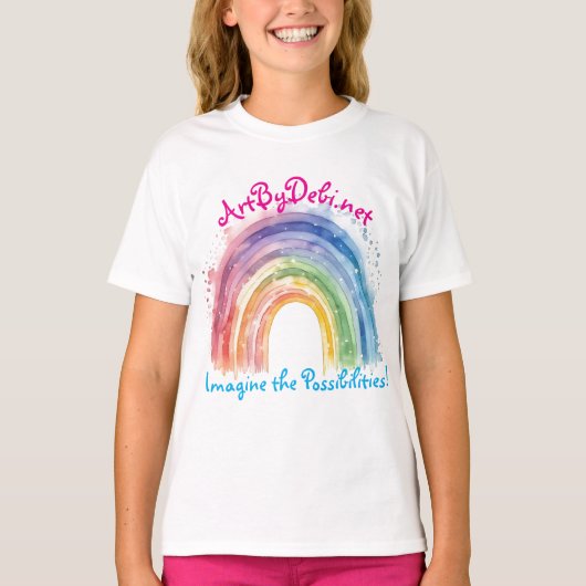 Kunst van Debi, Shirt voor kinderen (Voorkant)