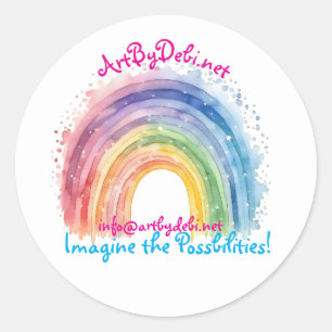 Kunst van Debi, Sticker