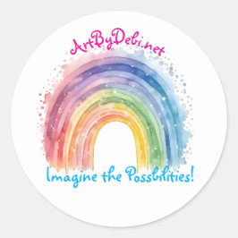 Kunst van Debi, Sticker