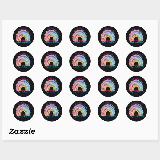 Kunst van Debi, sticker (Vel)