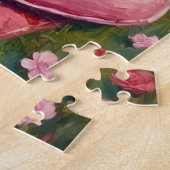 Kunst van Duitse Herders op Valentijnsdag Legpuzzel (Zijkant)