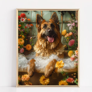 Kunst van Duitse Herdershond, Duitse Herdershond i Poster