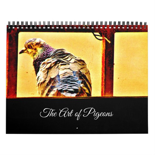Kunst van duiven kalender (Hoes)