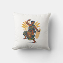 Kunst van een vintage Madagaskardanse Culturele Da