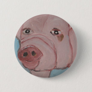 kunst van eric ginsburg ronde button 5,7 cm
