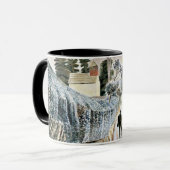 Kunst van Eric Ravilious, Natte Middag Mok (Voorkant links)