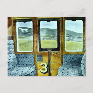 Kunst van Eric Ravilious, Trein Landschap Briefkaart
