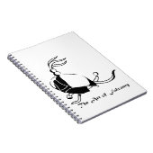 Kunst van Falconry - Hood Notitieboek (Rechterzijde)