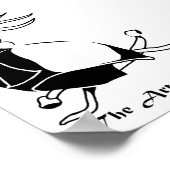 Kunst van Falconry - Hood Poster (Hoek)